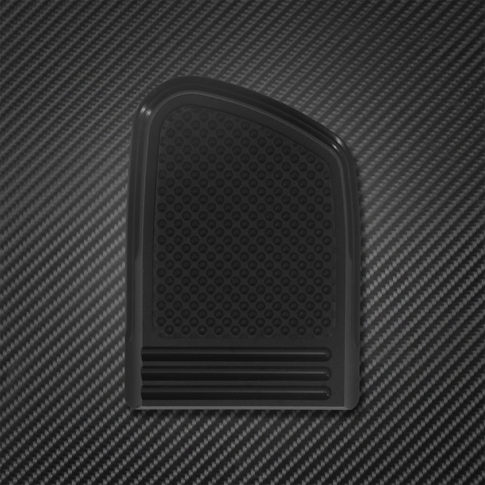 ya 1 7.13 Black Brake Pedal Pad Cover Fit for Harley Softail Sport Glide FXBRS 2018-2021