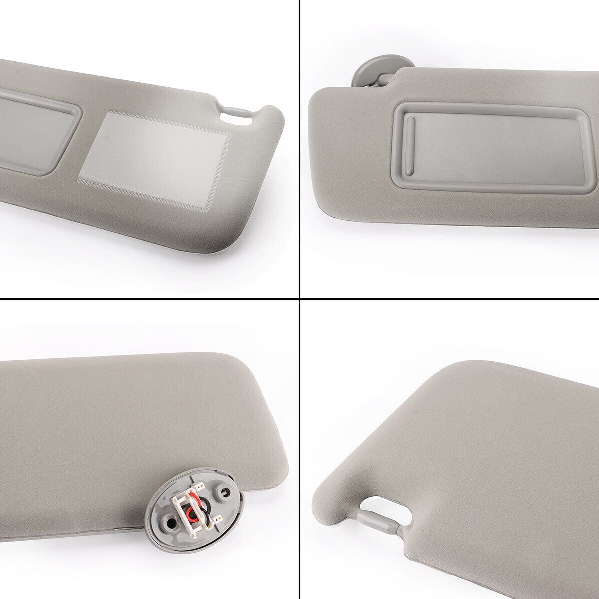 New 1 Pair Sun Visor Left+Right for Toyota Prado TRJ120 RZJ120 KZJ120 KDJ/GRJ120