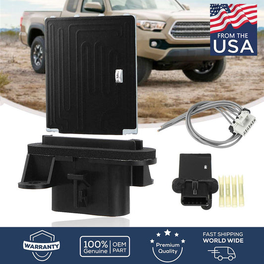 ya 11 6.6 A/C Heater Blower Resistor w/ Harness Connector OE#8713804052 for Toyota Tacoma