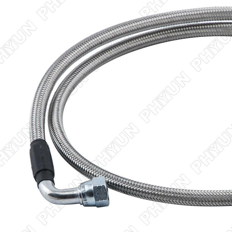 ya 5 8.7 52 SS Braided Transmission Cooler Hose Lines for Ford C4-C6¨CAOD Turbo 200-200R4