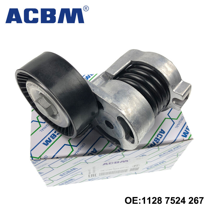 ya 10 5.29.2 Belt Tensioner w/Pulley for BMW E81 120i 2007-2012 Hatchback L4 2.0L 11287524267