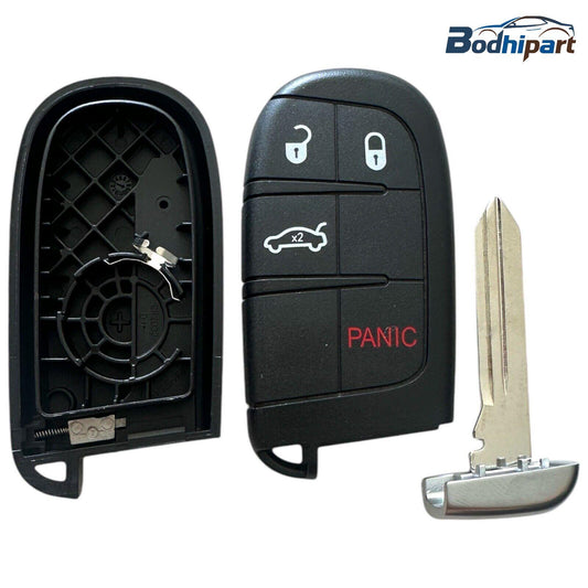ya 10 5.28 for Smart remote key 433mhz 4A keyless for 2015 2016 for Chrysler 200 M3N-40821302
