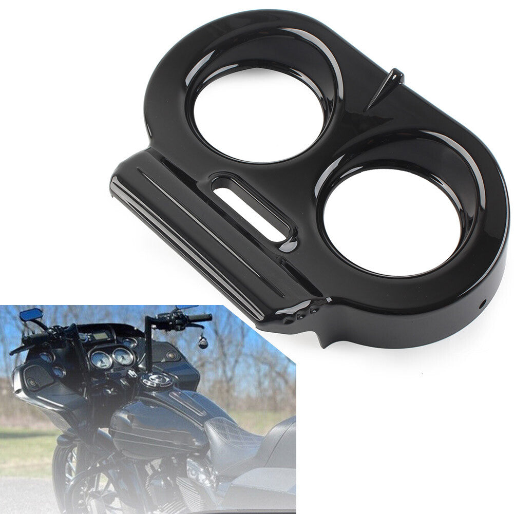 ya 2 6.29 Gauge Cover Nacelle Housing Fairing for Harley Road Glide FLTRX FLTRU Black