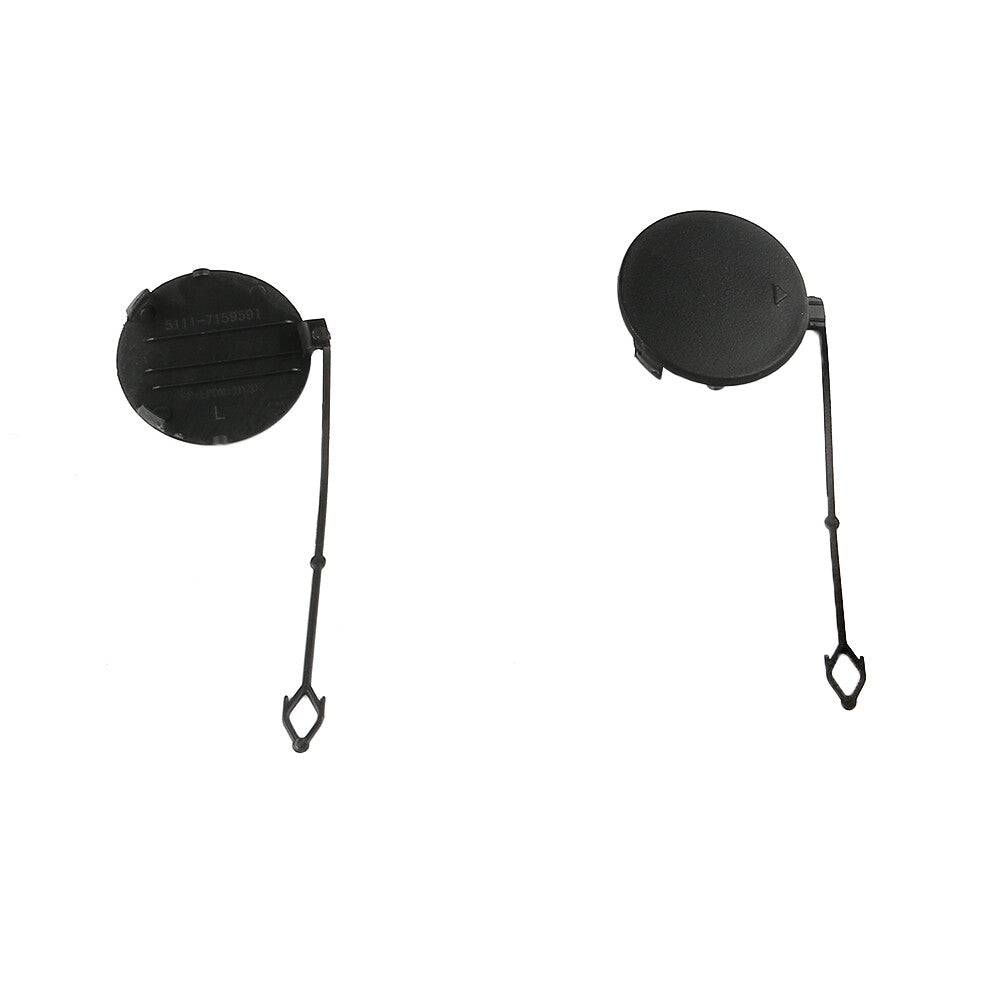 ya 5 8.7 2Pcs Front Bumper Tow Hook Eye Cover Cap Left+Right for BMW for X5 E70 2007-2010