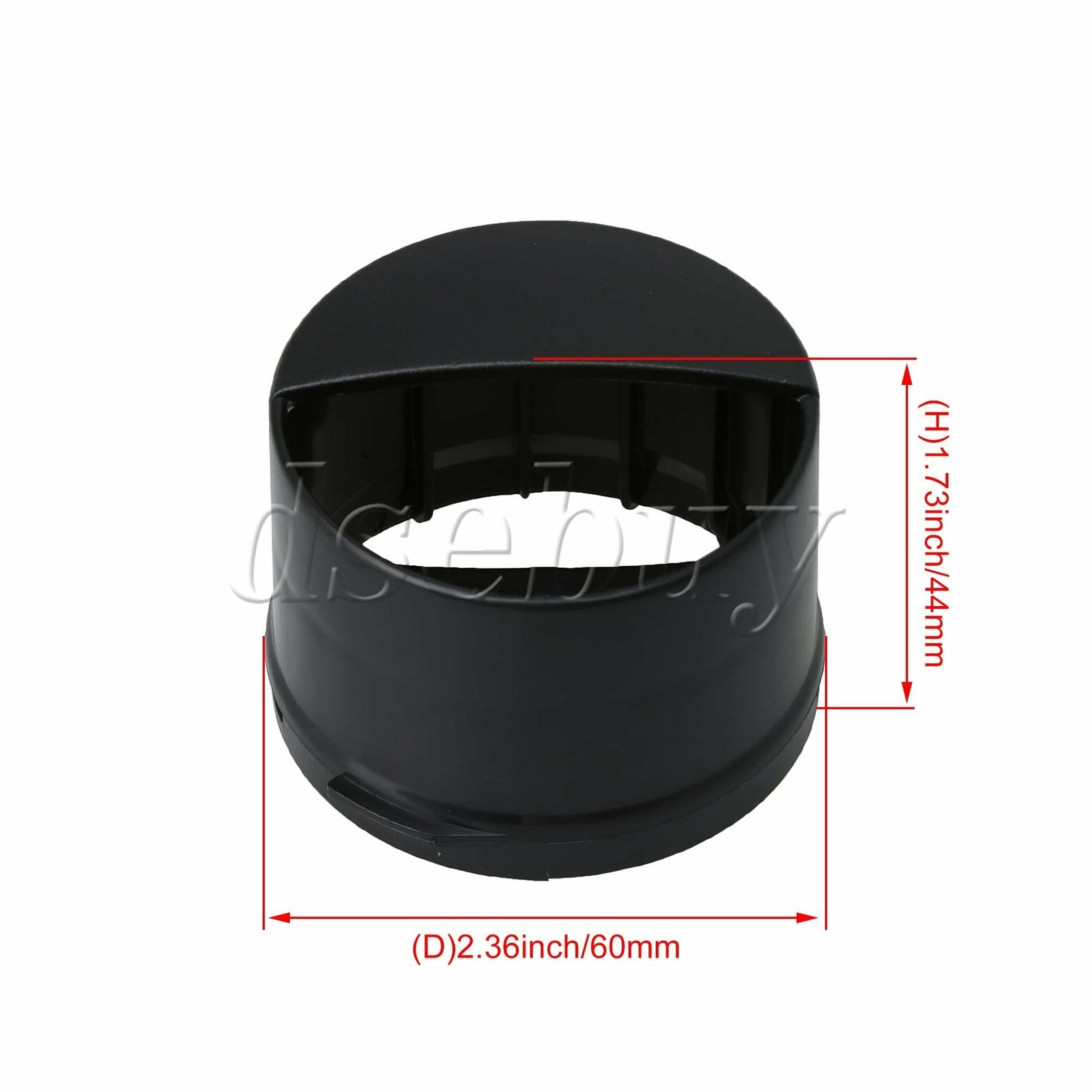 ya 26 2 Pcs Black Plastic Water Filter Cap Reigerator Replacement for 