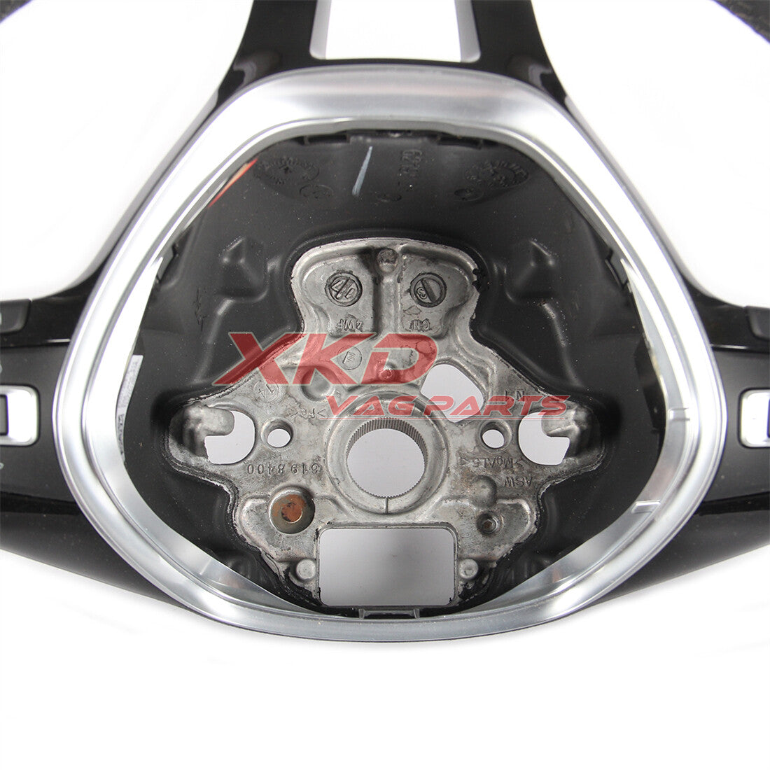 ya 1 7.3 Black Leather Multifunction Steering Wheel for VW for JETTA MK6 for Golf MK7