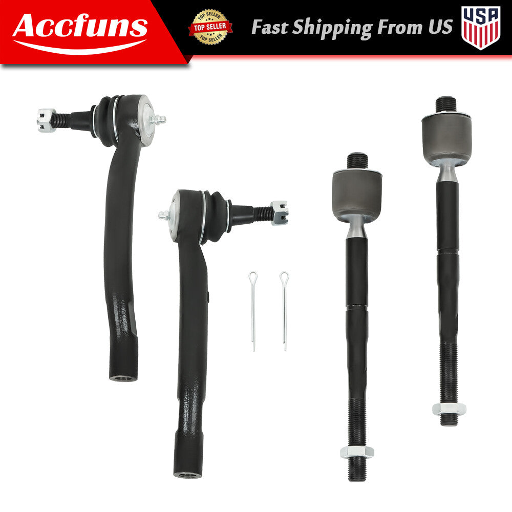 ya 5 6.16 Fits 2014 - 2018 for Nissan for Altima 2013 for Nissan for Altima Sedan Front Tie Rod End Steering