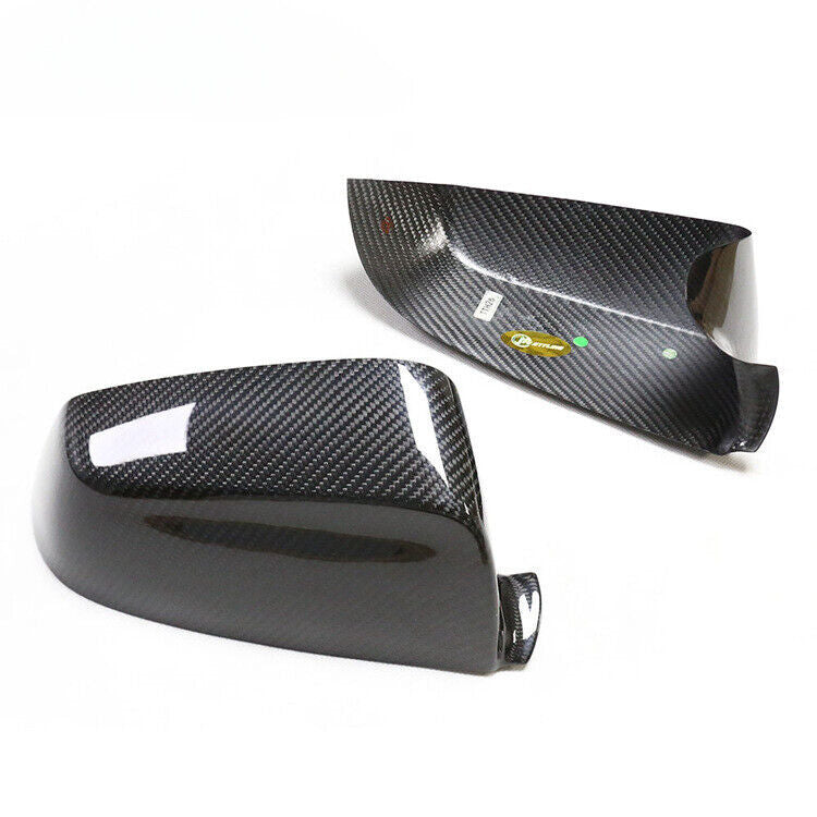 ya 5 8.7 for BMW E60 F10 F12 F13 F01 F02 F11 F07 Real Carbon Fiber Side Mirror Cover Add