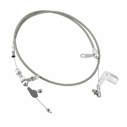 ya 5 8.7 Braided Stainless Kickdown Cable Kit for 727 Torqueflite for Dodge for Chrysler U*