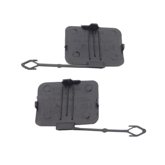 ya 2 6.26.2 1Pair Rear Bumper Tow Towing Hook Eye Cap Cover Plug for BMW X5 E70 2007-2010