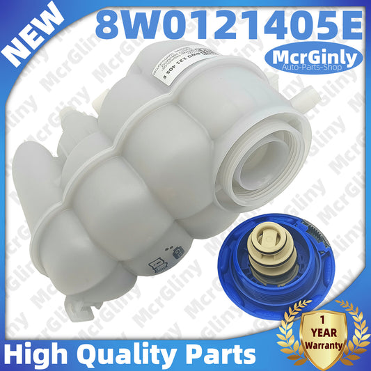 ya 9 6.5 2.0T/1.4T Engine Coolant Reservoir Tank with Cap 8W0121405E for Audi for A4 A5 CVLA