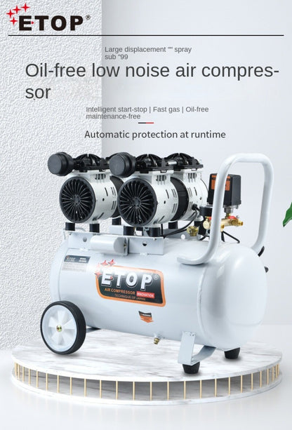 ya 14 220V 90L 2250W Oil-ee Silent Air Compressor Industrial Air Compressor