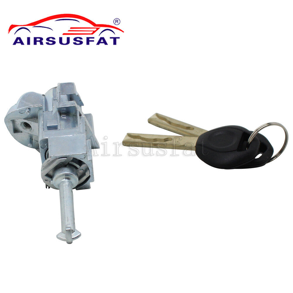 ya 1 8.5.4 Driver side door lock left LH cylinder barrel 2 keys for E46 3 01-06