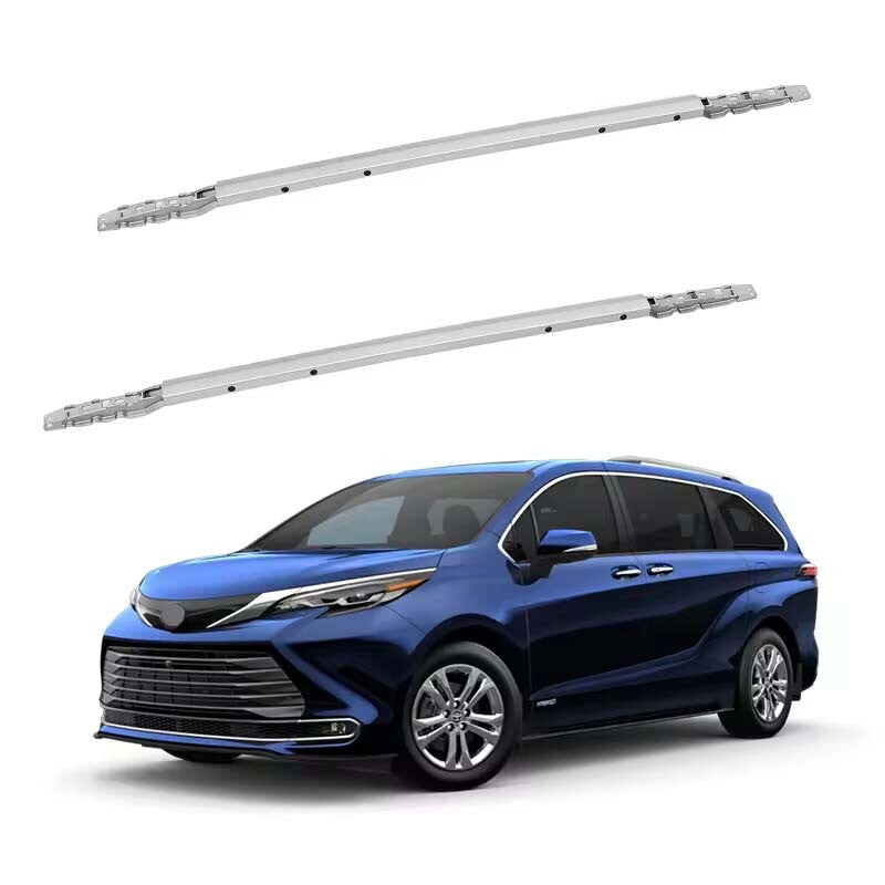 ya 5 8.7 Sliver Roof F for Ram e Aluminum Alloy for Toyota for SIENNA 2019- Luggage Rack Side Rails