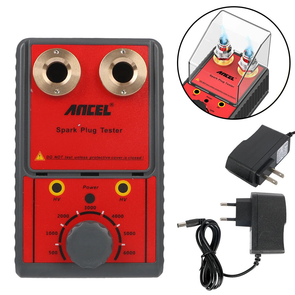 Automotive Spark Plug Analyzer Dual Hole Analyzer Automotive Spark Plug Tester