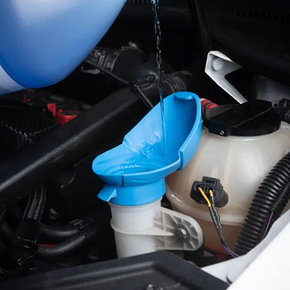 ya 5 8.7 Wiper Washer Fluid Reservoir Tank Bottle Cap Lid Funnel Cover for VW Polo for Golf