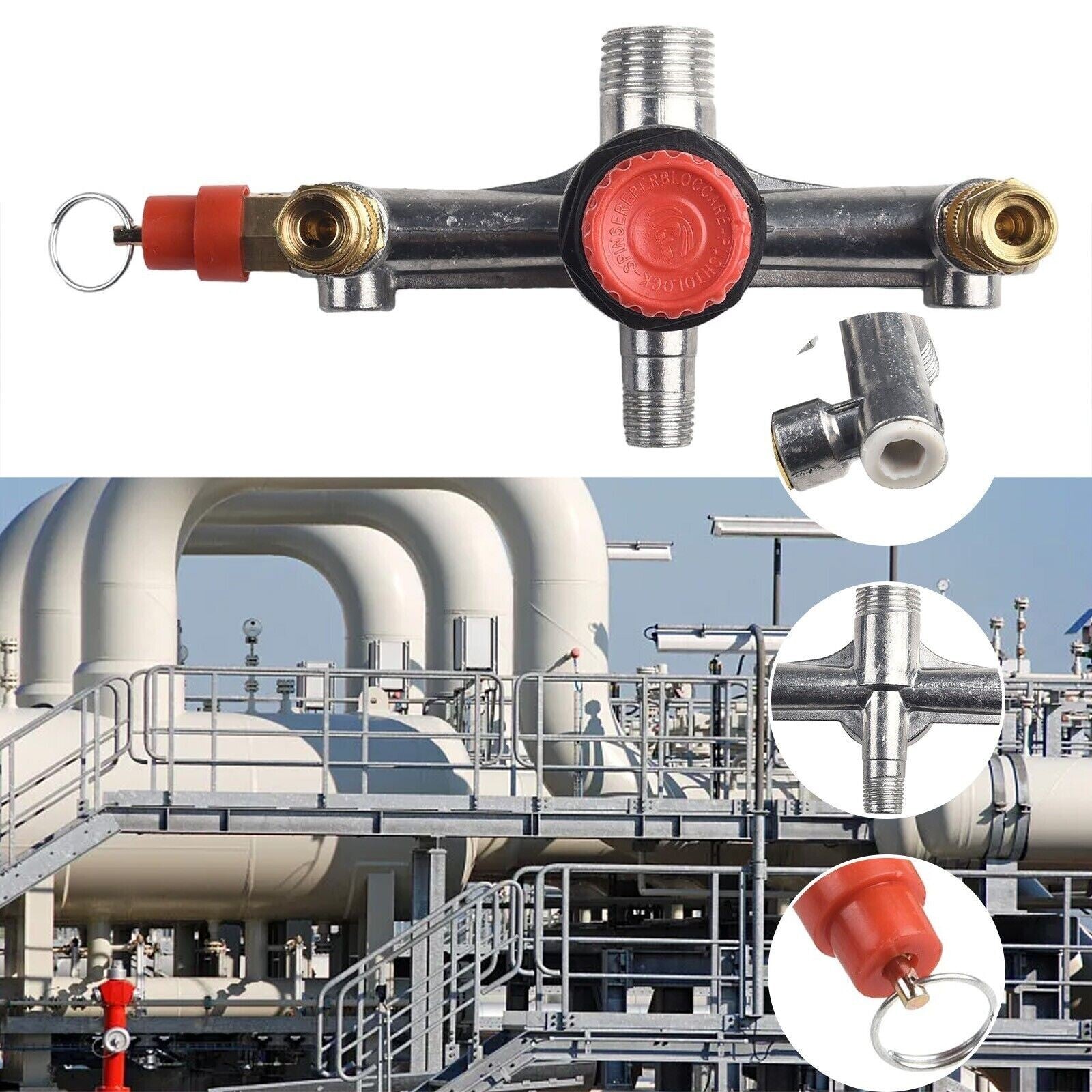 ya 14 Air compressor pressure valve switch control manifold regulator instrument tool kit 