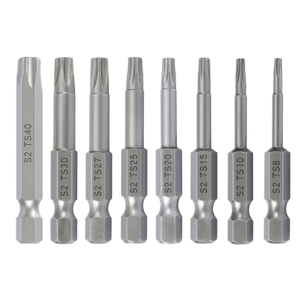 ya 26 Torx Screwdriver Bit Set 8pcs T8 T40 Suitable for Various Applications