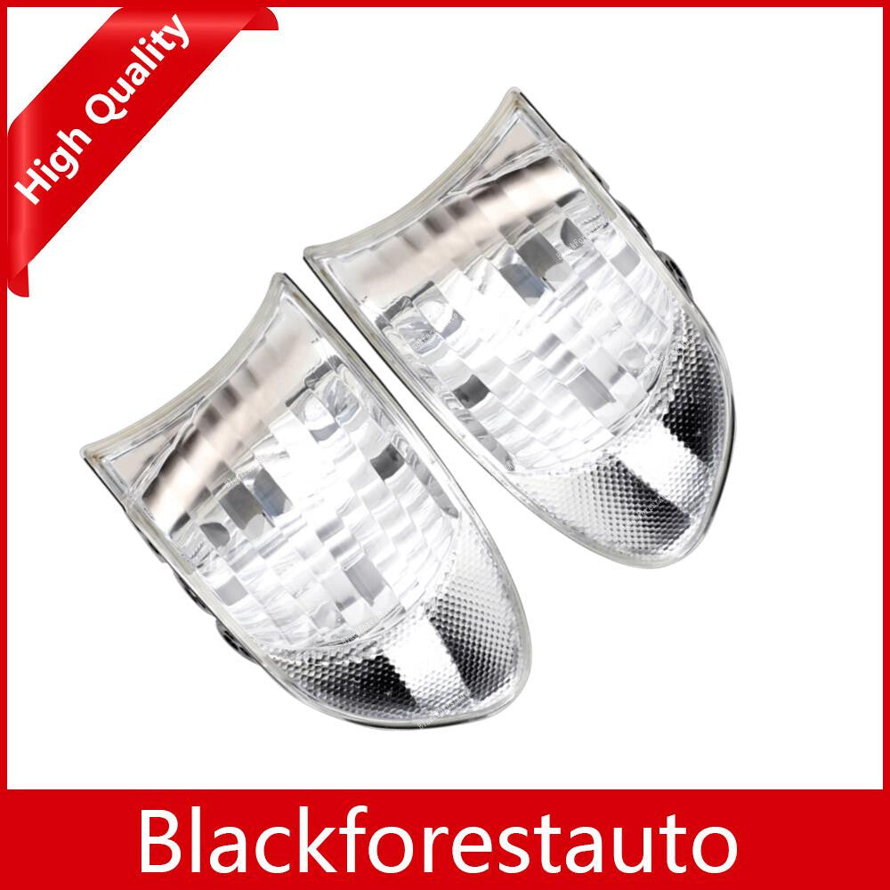 ya 13 5.27.2 2x Corner Lights Parking Lamps LH+RH Fits1999-2001 for BMW 7-Series E38 White