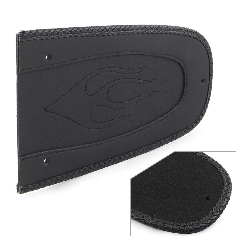 ya 5 8.7 Black Flame Solo for SEAT Rear Fender Bib for Harley Touring Electra Glide Road King