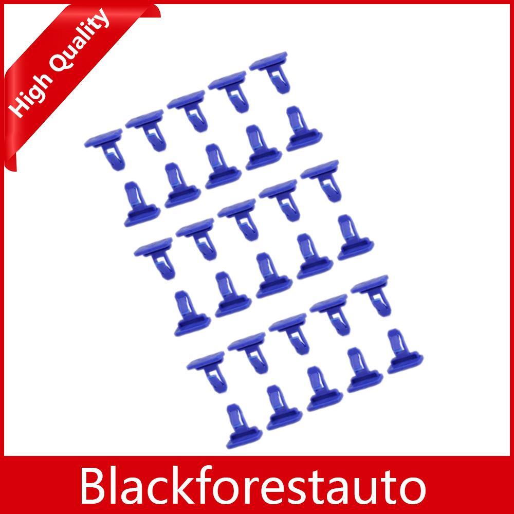 ya 27 6.18.2 30Pcs Blue Bumper Moulding Clips Retainer Fastener for Toyota for Land Cruiser for Camry