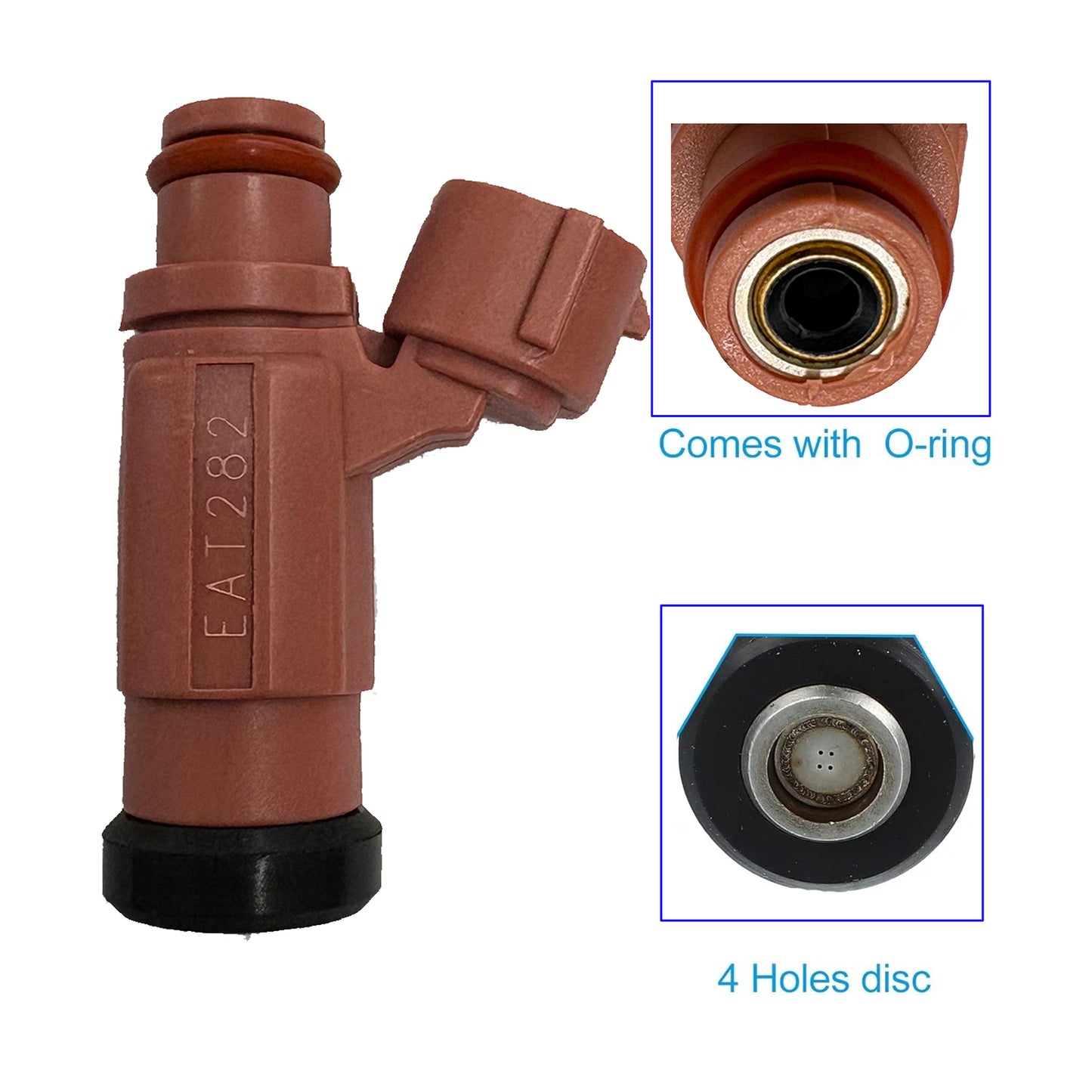 ya 5 8.7 4x Fuel Injector 60E-13761-10-00 for Yamaha PWC FX SX AR VX 212 232 1000 11
