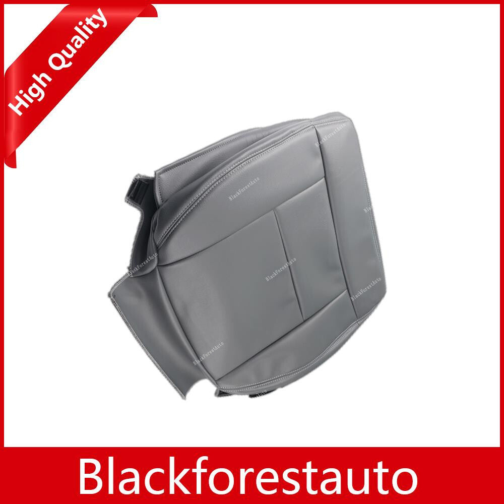 ya 12 5.22 Fit for 2004-08 for Ford F-150 Lariat XLT Driver Side Bottom Gray Leather for Seat Cover