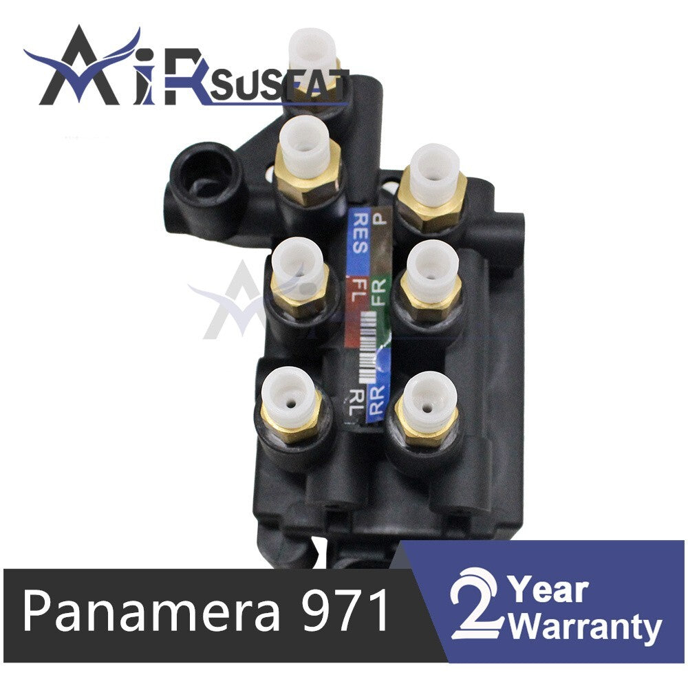 ya 1 8.5.1 for Porsche for PANAMERA 971 2017-21 Air Suspension Solenoid Valve Block 971616013C