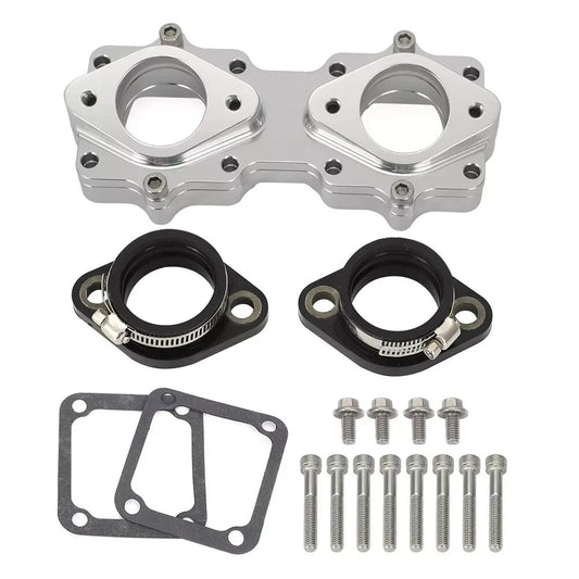 ya 1 7.9 Billet Intake for MAN ifolds Boot 33 34 35mm Carb Kit for Yamaha Banshee 350 YFZ350