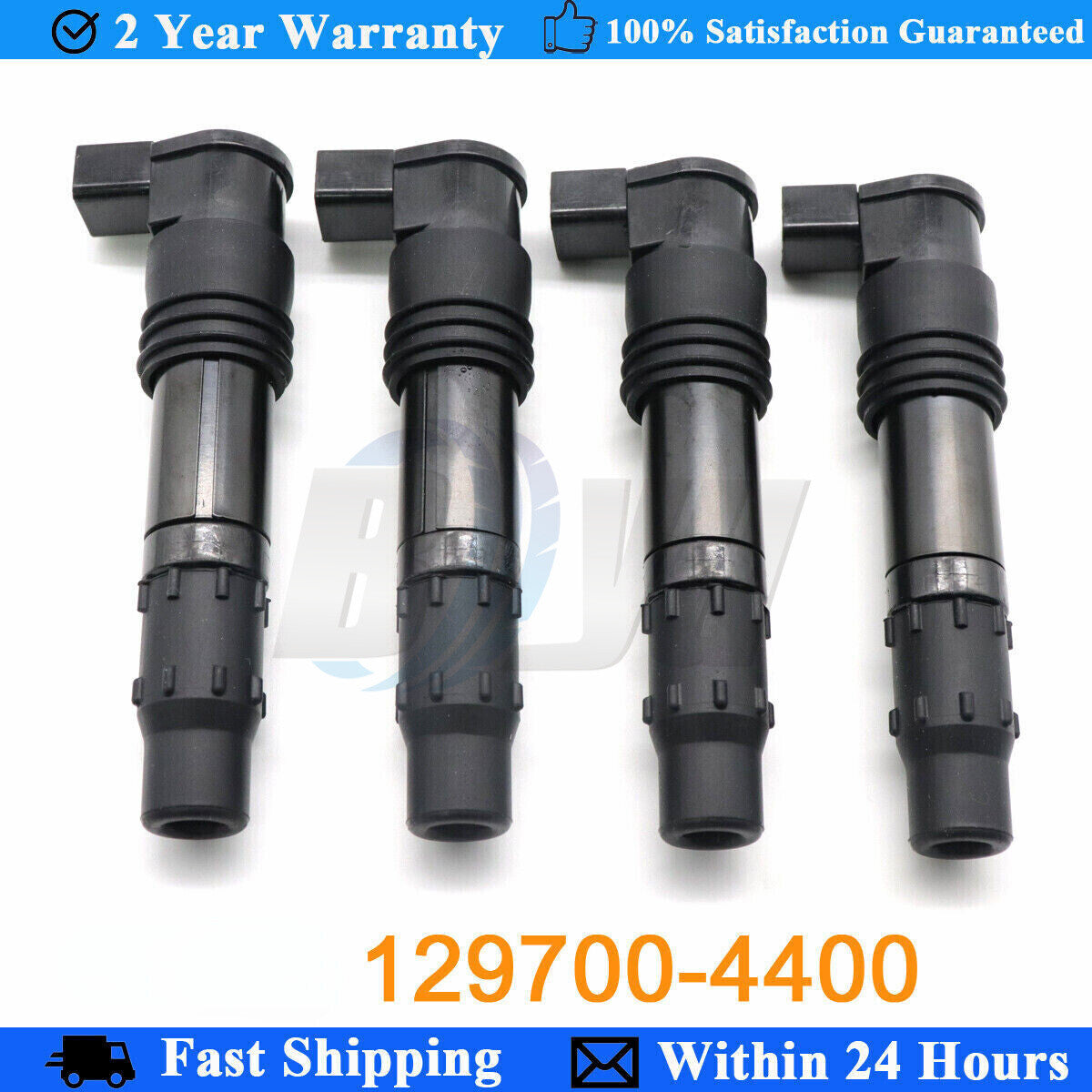 ya 4 6.22 Ignition Coils 4PCS Packs for Suzuki GSX1300R Hayabusa 1300R 1999-2009 2011 2012