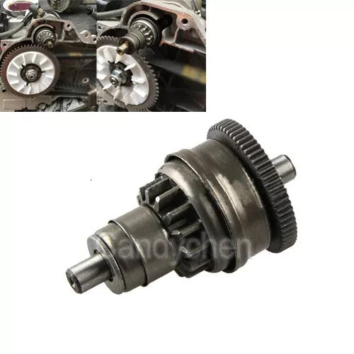 ya 1 7.13 New Motor Starter Clutch Gear Bendix For GY6 49cc 50cc 139QMB Scooter Moped ATV