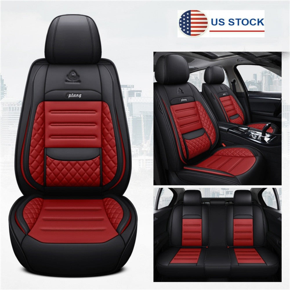 ya 12 5.22 5-Seats Fiber leather for Seat Cover Car for SUV Full Front+Rear Universal for Seat Cushion