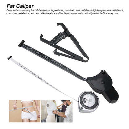 ya 14 Body Fat Tester Retractable Waist Measuring Tape BMI Measuring Tool Weight