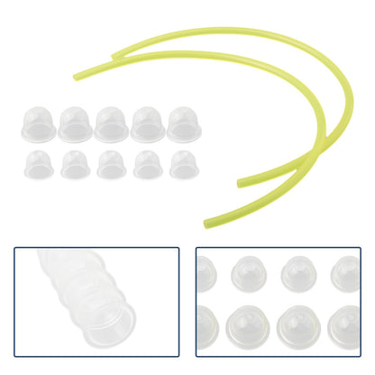 ya 17 Reliable Primer Bulbs Set 5 X Small and 5 X Large Includes 2 Feet Fuel Line