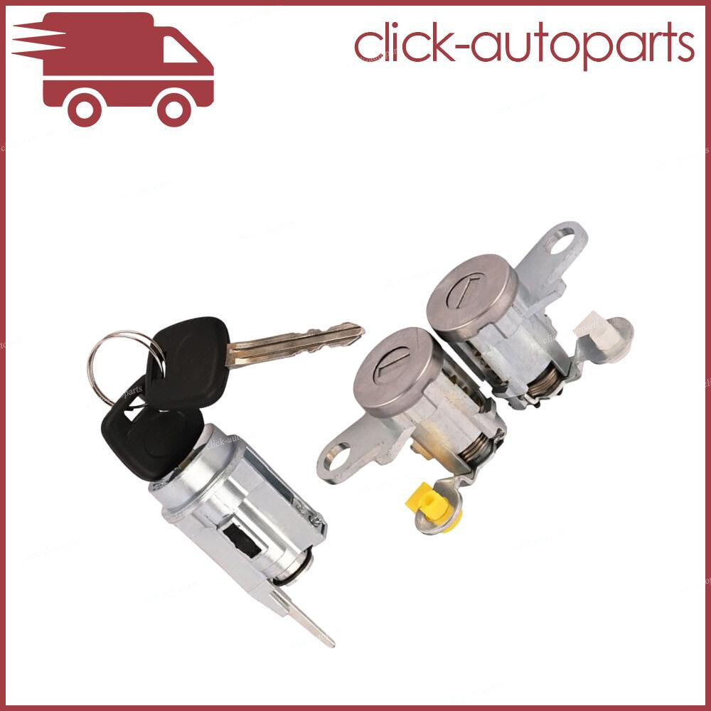 ya 13 Door Lock Key Ignition Lock Cylinder Set for 1999 2000 2001-2003 for Toyota Tacoma