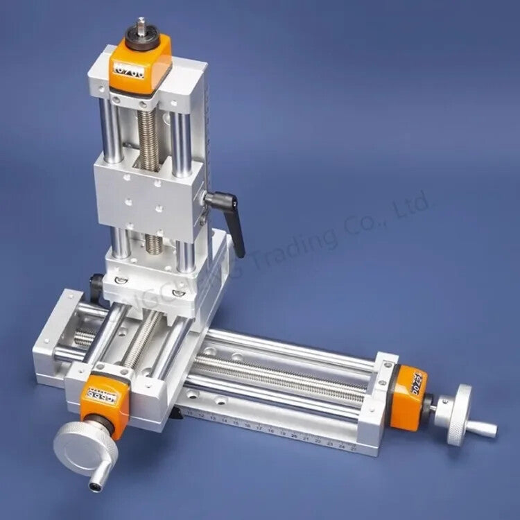 Manual Sliding Table Module T-screw Hand Crank Digital Display XYZ Linear