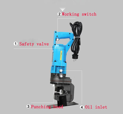 ya 26 Electric Hydraulic Punching Machine Portable Hole Puncher JP-20 Channel Steel