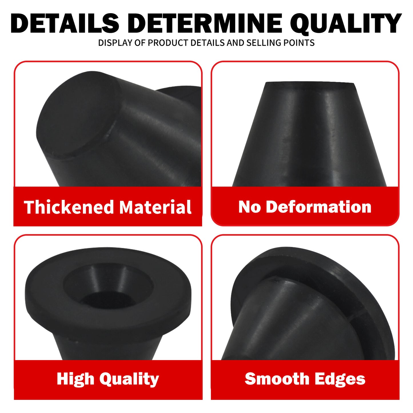 ya 5 8.7 6x Rubber Side Cover Grommets Fits for Harley Touring Road Electra Glide 96-2007