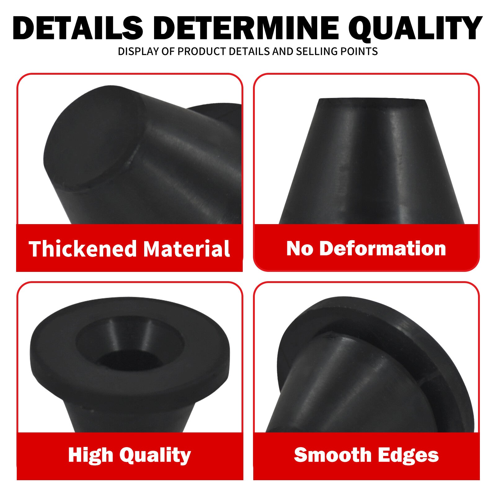 ya 5 8.7 6x Rubber Side Cover Grommets Fits for Harley Touring Road Electra Glide 96-2007