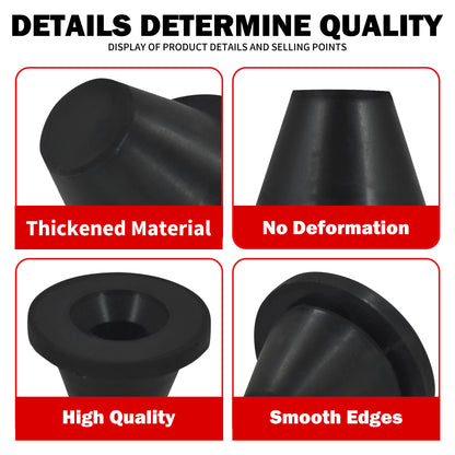 ya 5 8.7 6x Rubber Side Cover Grommets Fits for Harley Touring Road Electra Glide 96-2007