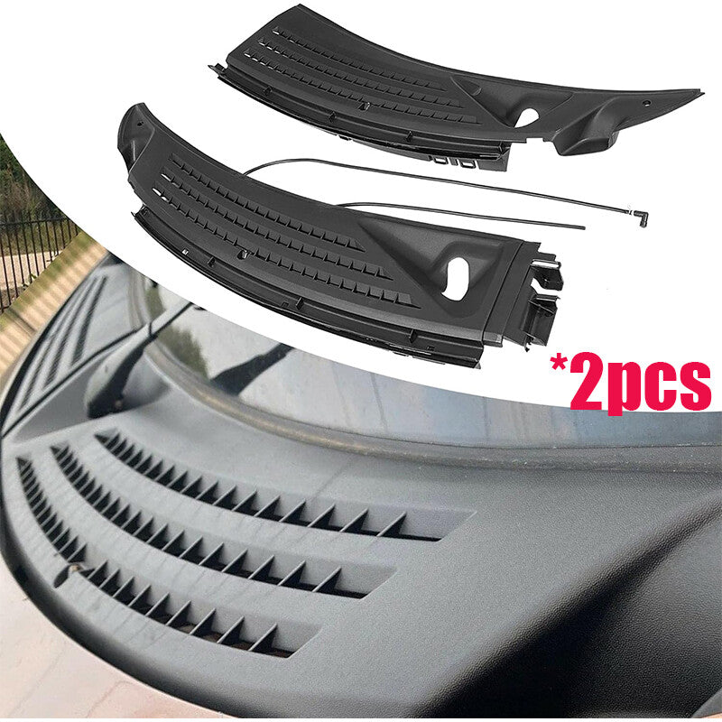 ya 10 10.28 For F150 2009-2014 Left+Right Windshield Wiper Cowl Panel Grille n