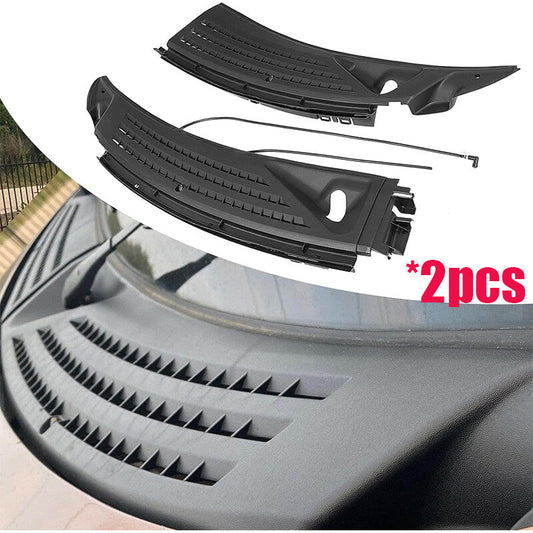 ya 10 10.28 For F150 2009-2014 Left+Right Windshield Wiper Cowl Panel Grille n