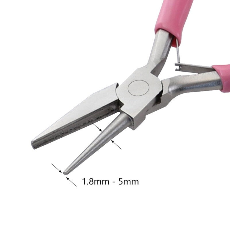 ya 25 6Pieces Round Curve Plier Diago l Nose Wire Cutting Cutter Carbon Steel Jewelry