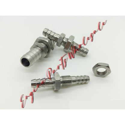 ya 18 7.30 Stainless Steel Bulkhead Fitting Barb Tube Connector Bulk Inch9199