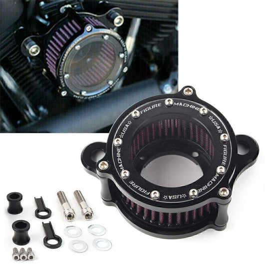 ya 8 5.26 Motorcycle Air Cleaner Intake Filter Fit for Harley Sportster XL 883/1200 2004-2015