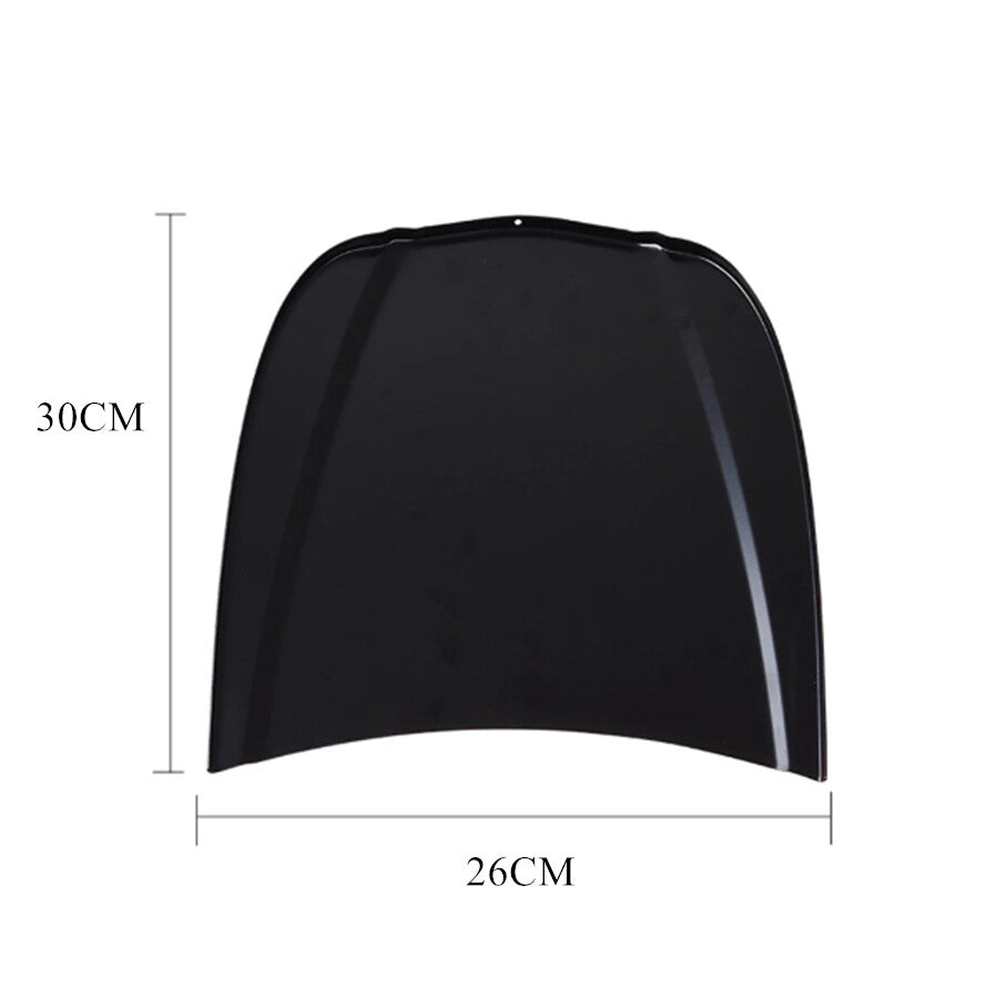 ya 5 8.7 Car Hood BLACK Metal Vinyl Wrapping Paint Display Model Small for Mini 26CM