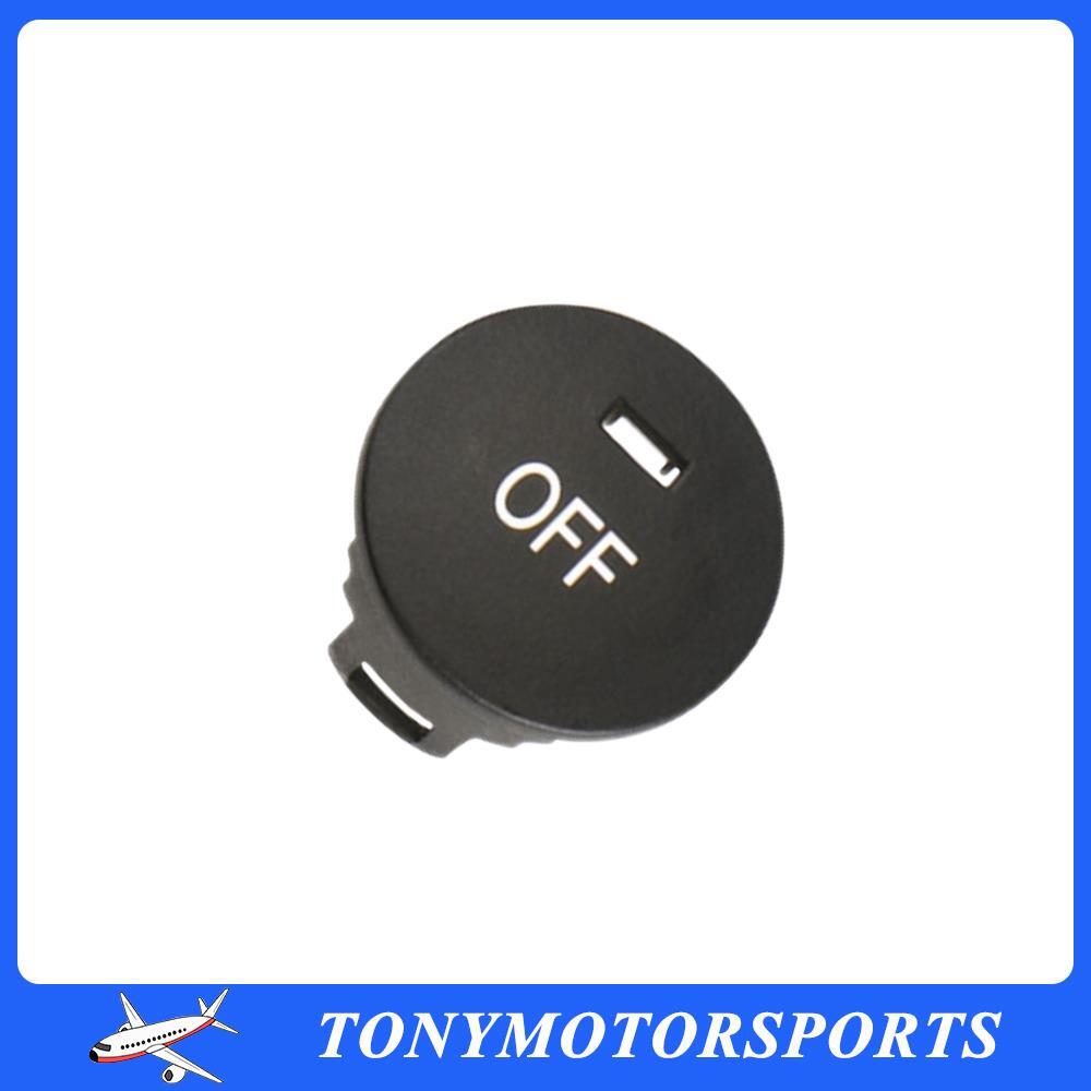ya 13 Center A/C OFF Switch Button Cover Cap for BMW 5 6 Series E60 E61 E63 E64 M5