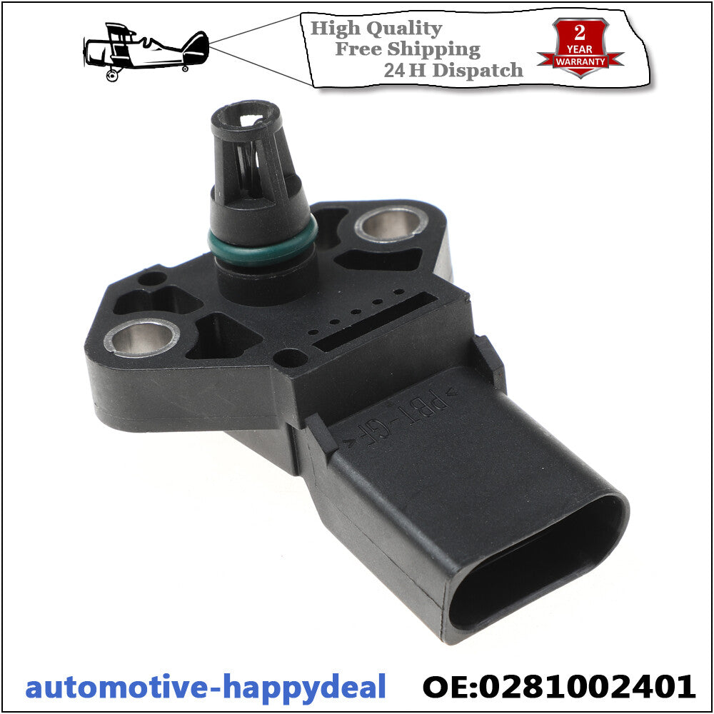 ya 1 8.5.2 MAP Sensor Turbo Boost 3 Bar for VW for Audi for SEAT for Skoda 038906051C 0281002401