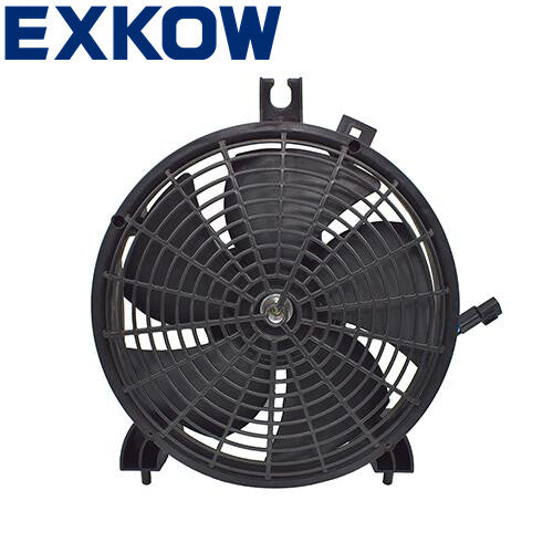 ya 2 7.16 A/C Condenser Fan Motor & Shroud fits for Mitsubishi MONTERO SPORT 3.5 4WD KH9W