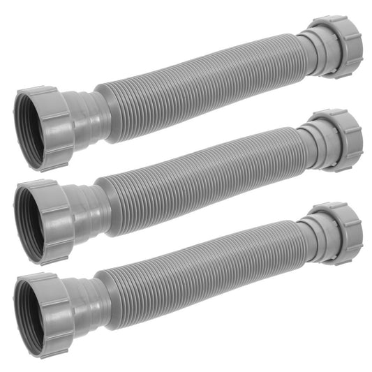 ya 14 3 Pcs Drain Hose Sink Expandable Waste Tube Adjustable for Sinks